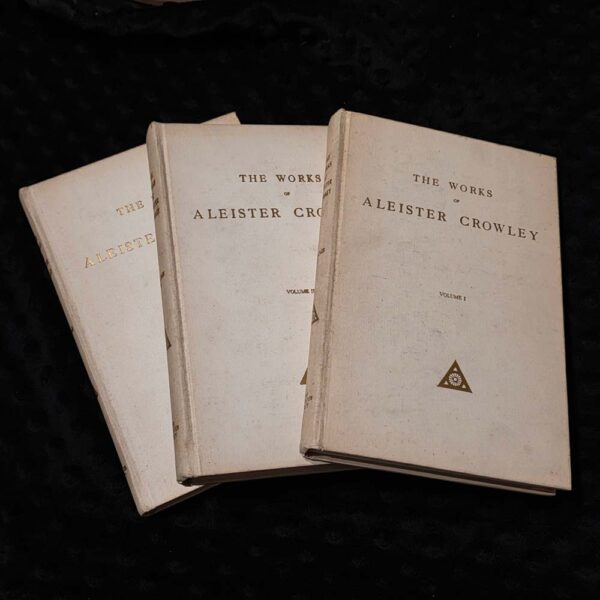 Complete Set Of Works of Aleister Crowley 1970s Edition